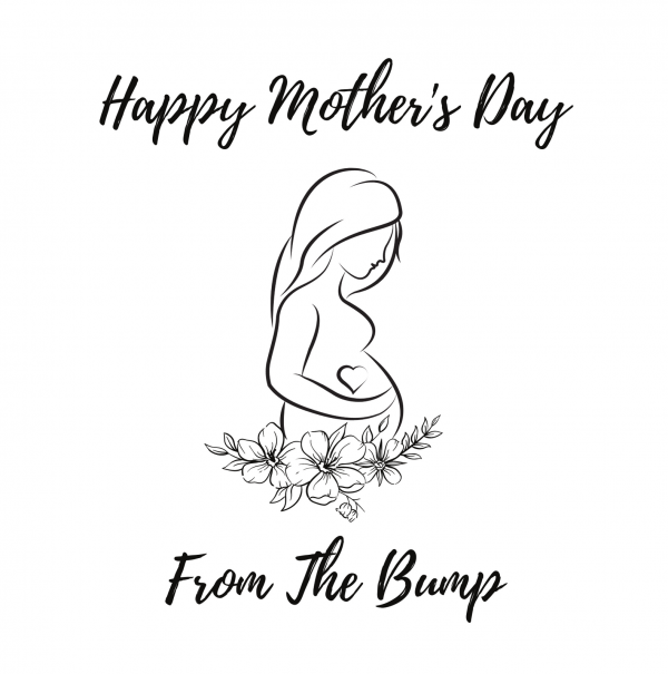 Mother's Day From The Bump Card