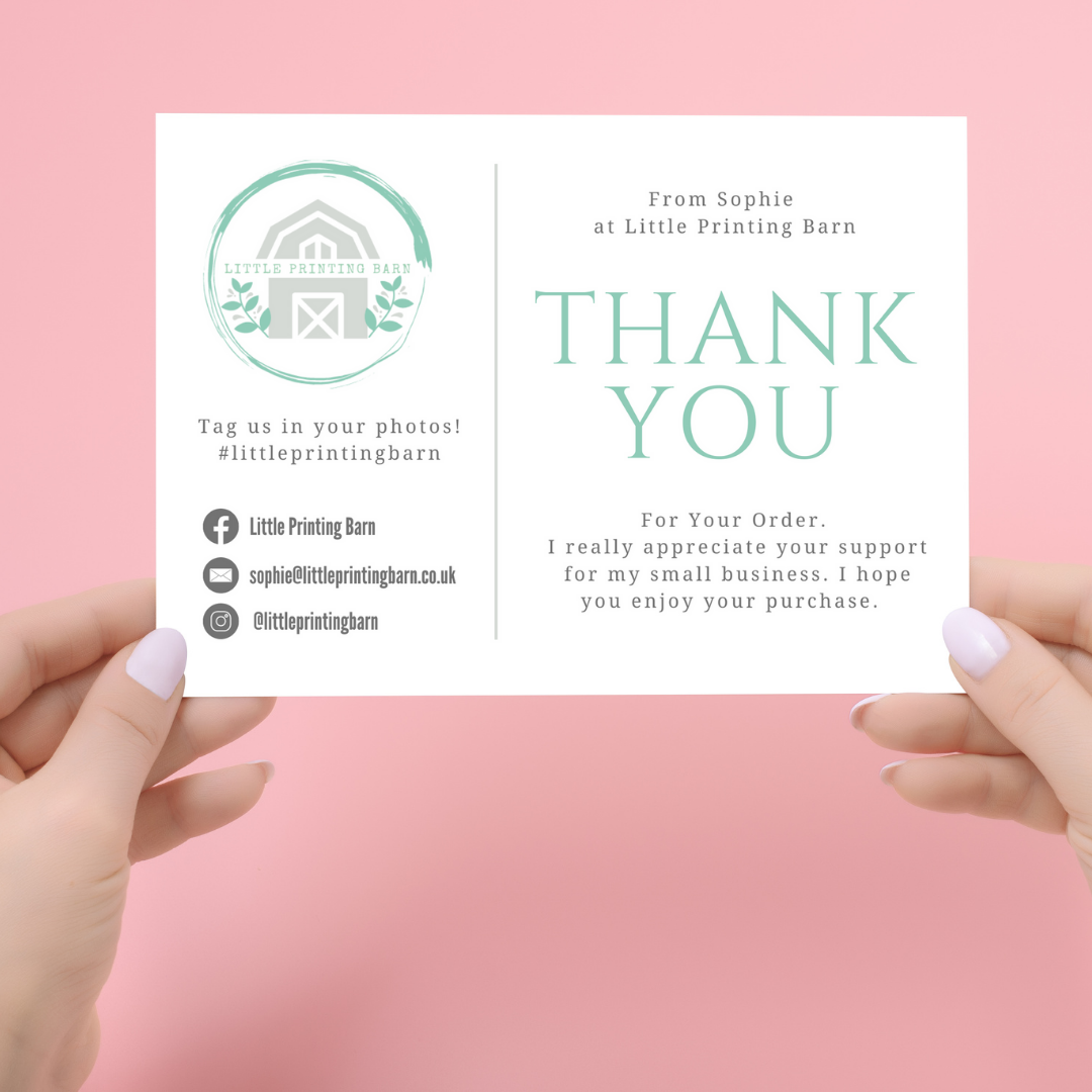 Custom Thank You Card Creation - Image 5