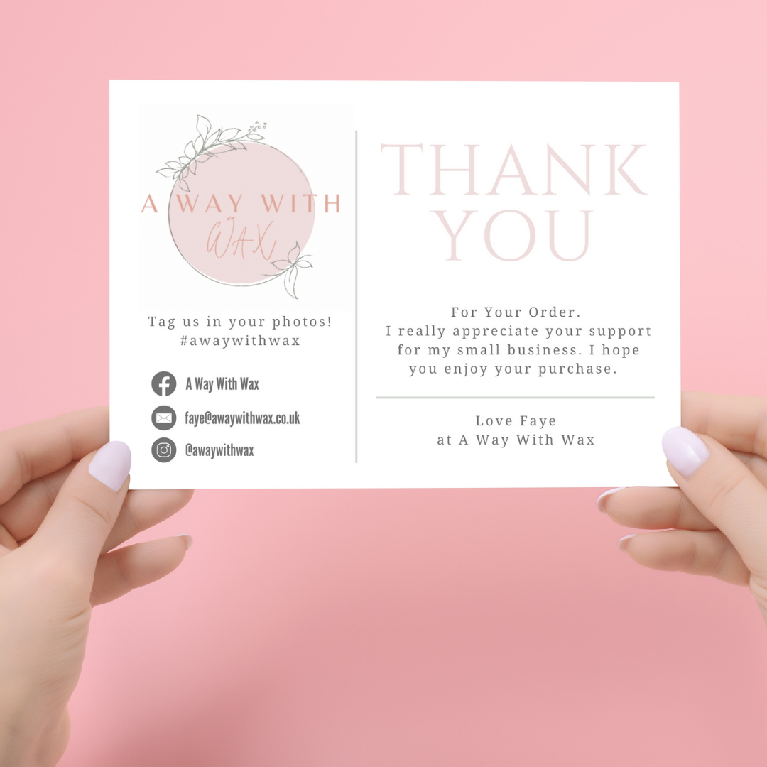 Custom Thank You Card Creation - Image 3