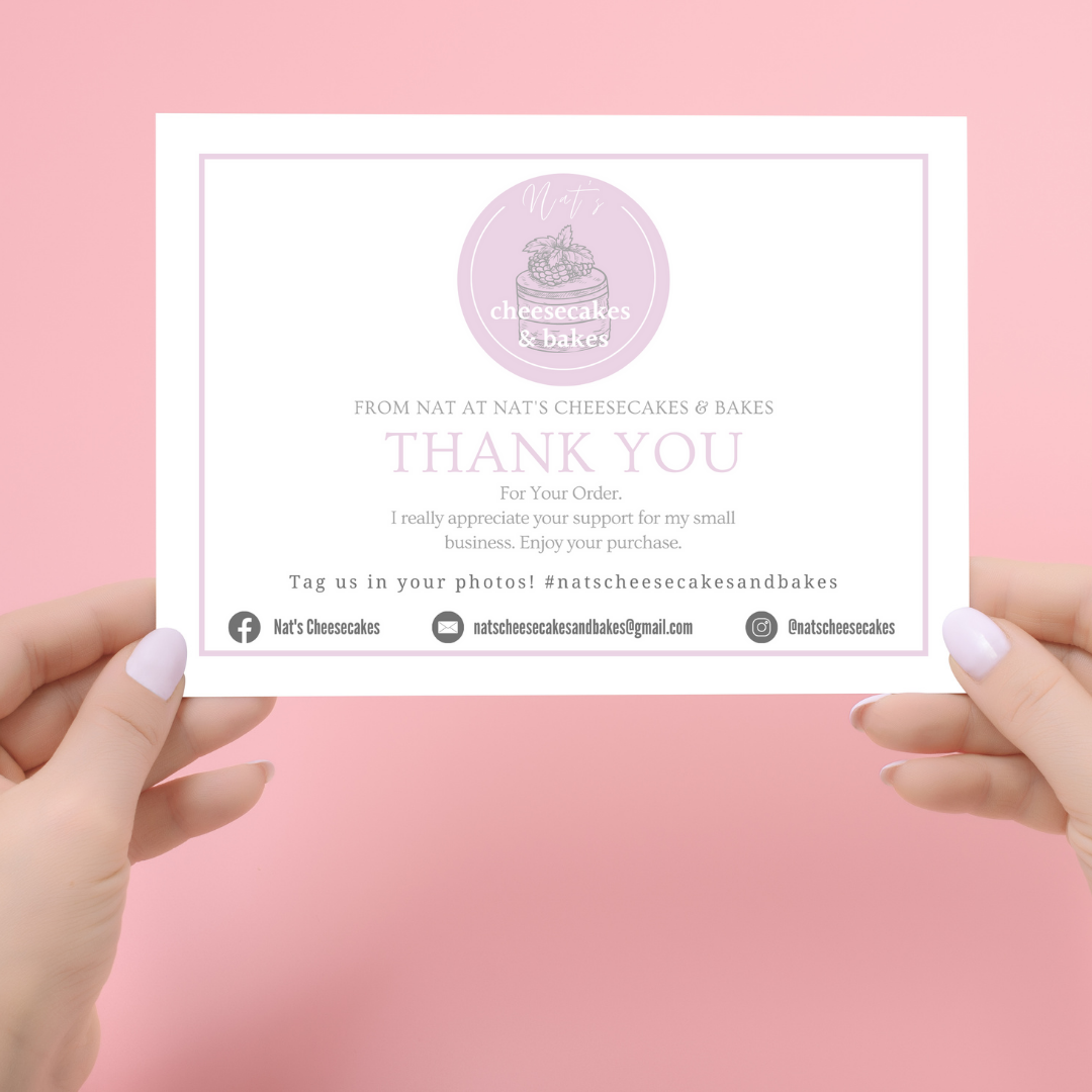 Custom Thank You Card Creation - Image 2