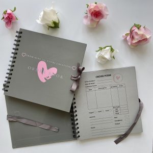 Personalised Small Business Hard Back Order Book