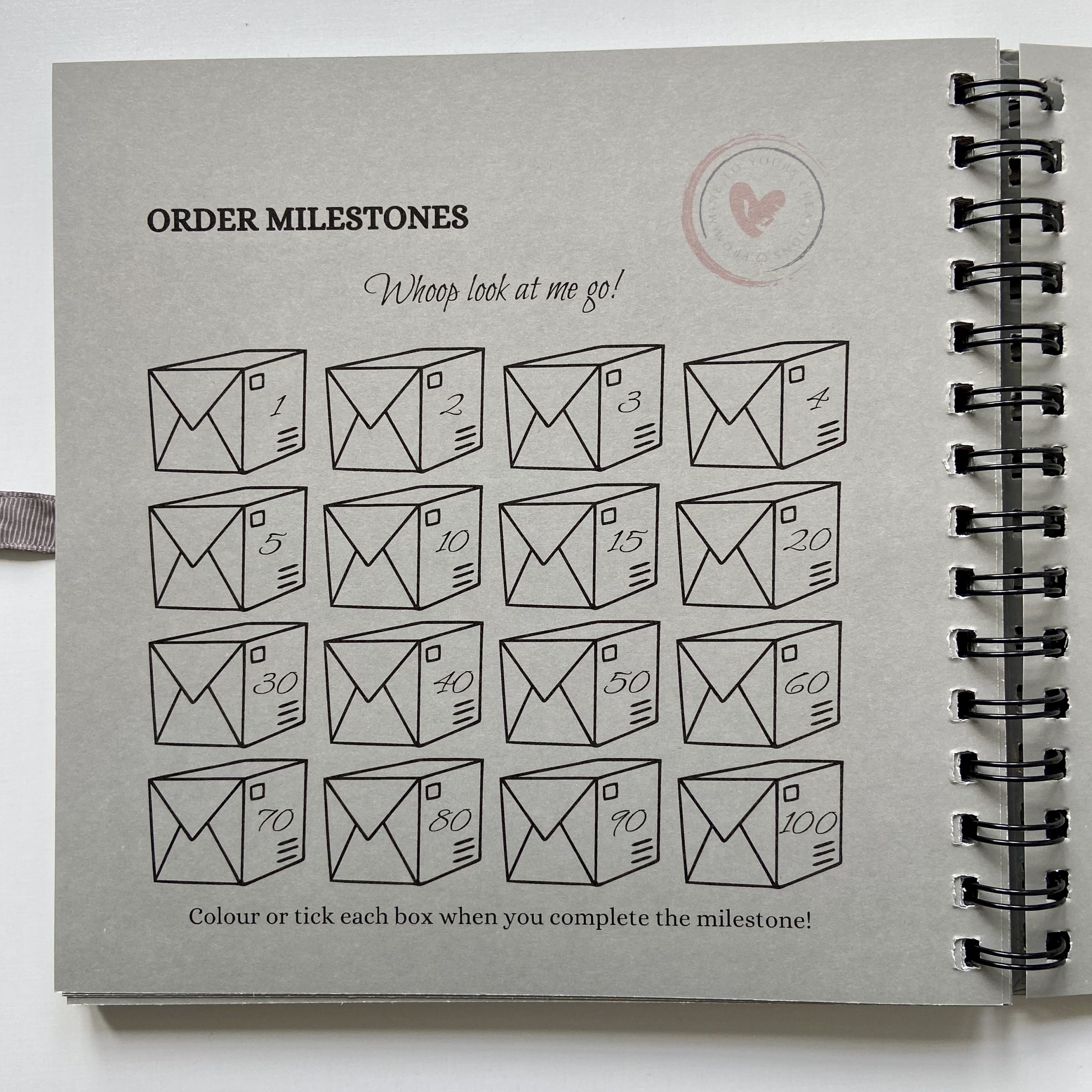Personalised Small Business Hard Back Order Book - Image 5