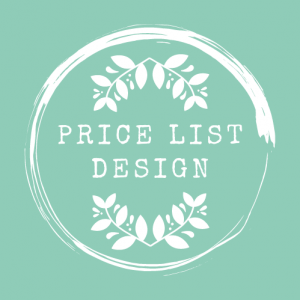 Price List Design