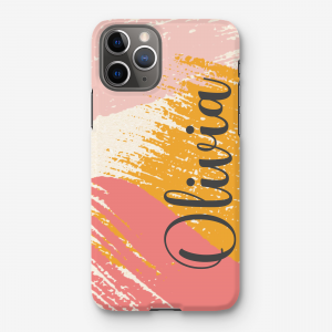 Personalised Phone Case - Peach-Swish