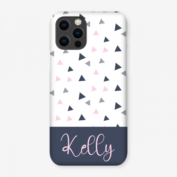 Personalised Phone Case - Triangles