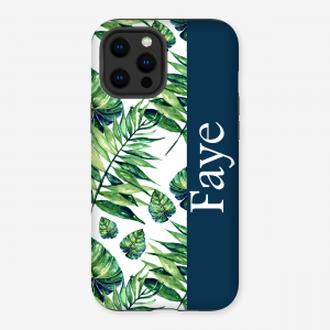 Personalised Phone Case - Tropical-Leaves