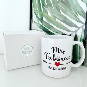 Personalised Mrs Mug