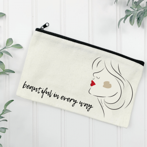 Beautiful In Every Way Makeup Bag