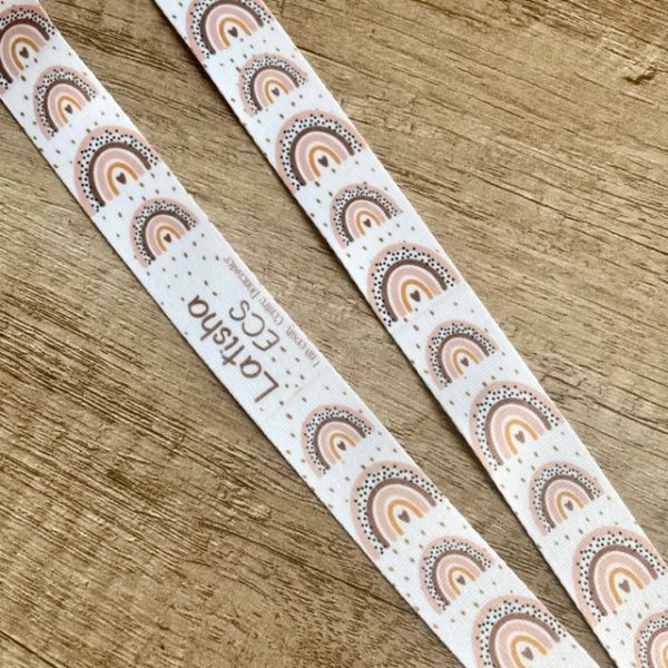 Personalised Rainbow Lanyard | Teacher Lanyard - Image 2