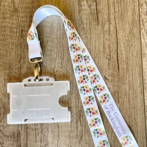 Personalised Flower Lanyard | Teacher Lanyard
