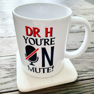 Personalised You're On Mute Mug